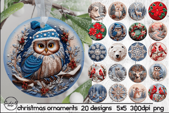 3D Christmas Ornament Embroidery Design Review