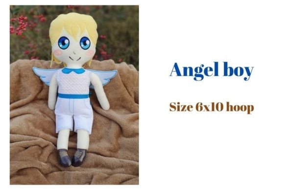 Christmas Angel Boy Doll ITH Review: A Heartwarming Embroidery Design