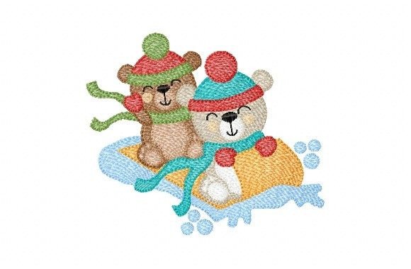 Christmas Bears Embroidery Review for Apparel Projects
