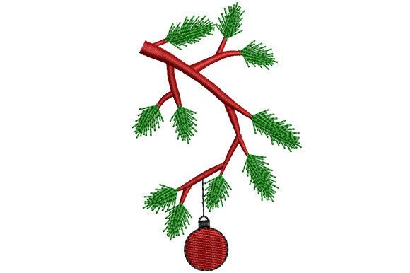 Christmas Branch Embroidery Design Review