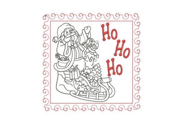 Classic Santa Claus Embroidery Design Review