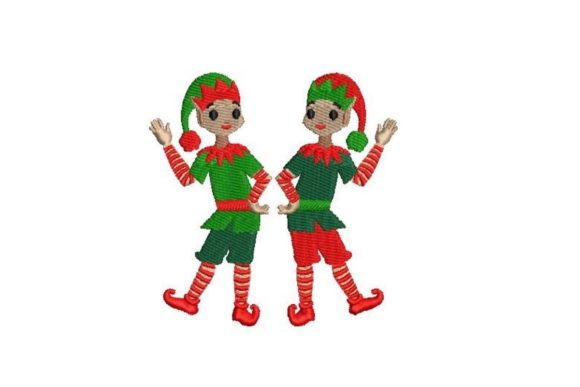 Elf Family Brothers: A Festive Embroidery Design Review