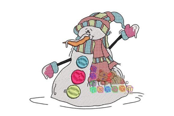 Flat Bottom Snowy Embroidery Design Review for Small Business Use
