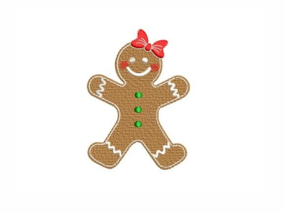 Gingerbread Embroidery Design Review for Craft Fair Products