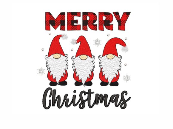 Merry Christmas Gnomes: A Festive Embroidery Design Review