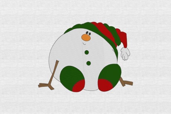 Whimsical Snowball: A Festive Embroidery Design Review